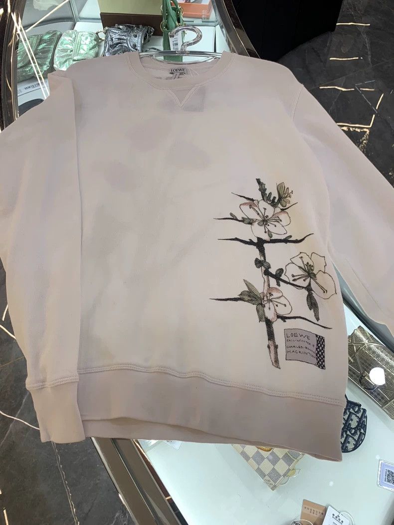 Loewe LOEWE Floral Print Crewneck Sweatshirt - dmc Size US L / EU 52-54 / 3 - 2 Thumbnail