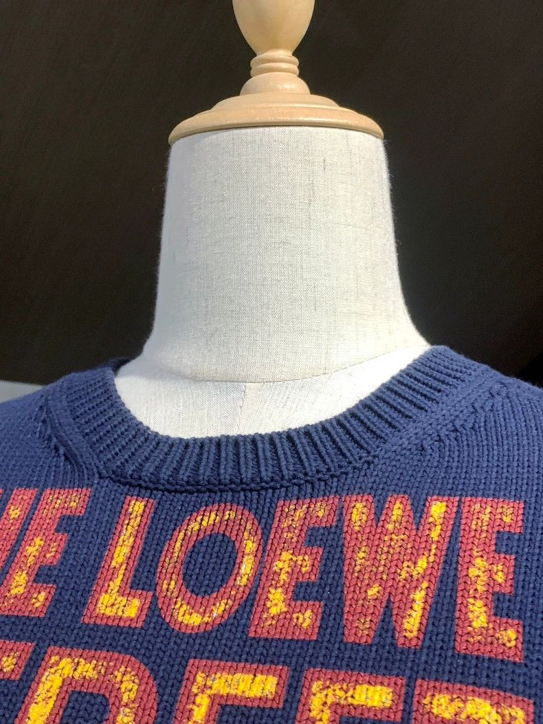 Loewe Loewe Street Journal Print Sweater - dmc Size US S / EU 44-46 / 1 - 6 Thumbnail