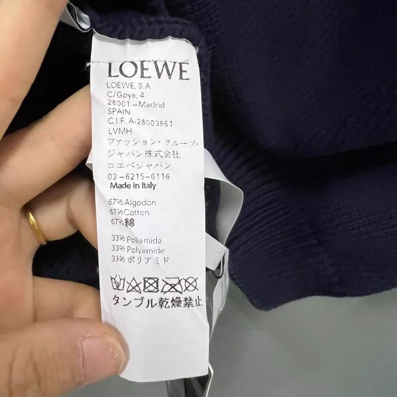 Loewe LOEWE Street Journal Crewneck Sweater - dmc Size US L / EU 52-54 / 3 - 4 Thumbnail