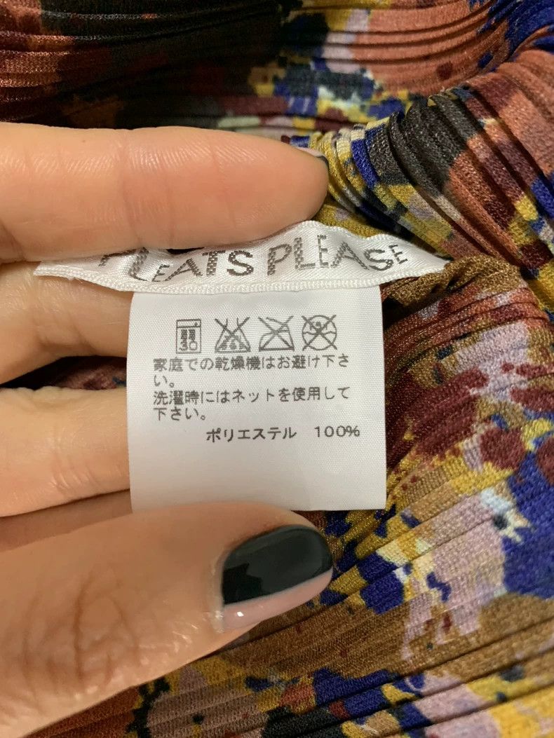 Issey Miyake Issey Miyake PP Pleated Paint Splatter Top - dmc Size US M / EU 48-50 / 2 - 5 Thumbnail