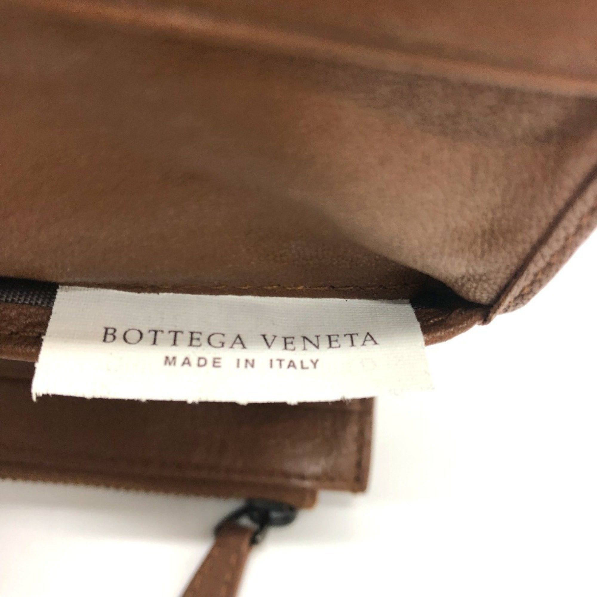 Bottega Veneta BOTTEGA VENETA Intrecciato Compact Wallet, Tri-fold Leather, Women's, Brown Size ONE SIZE - 11 Thumbnail
