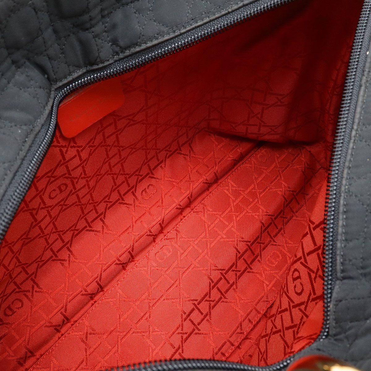 Dior Dior Christian Dior Lady Dior Cannage Nylon Handbag Others Tote Bag DUTY FREE for USA Size ONE SIZE - 6 Thumbnail