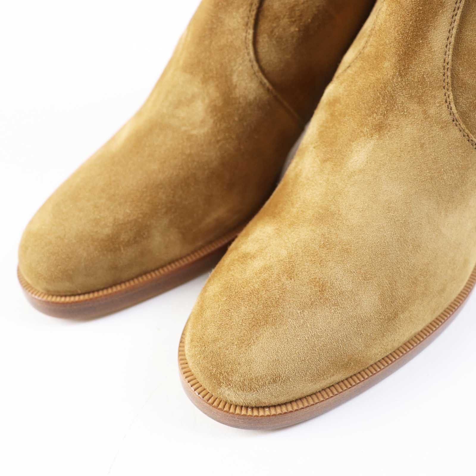 Hermes Hermes Hermes Frenchie 50 Veau Velvet Short Boots Suede Shoes DUTY FREE for USA Size ONE SIZE - 6 Thumbnail