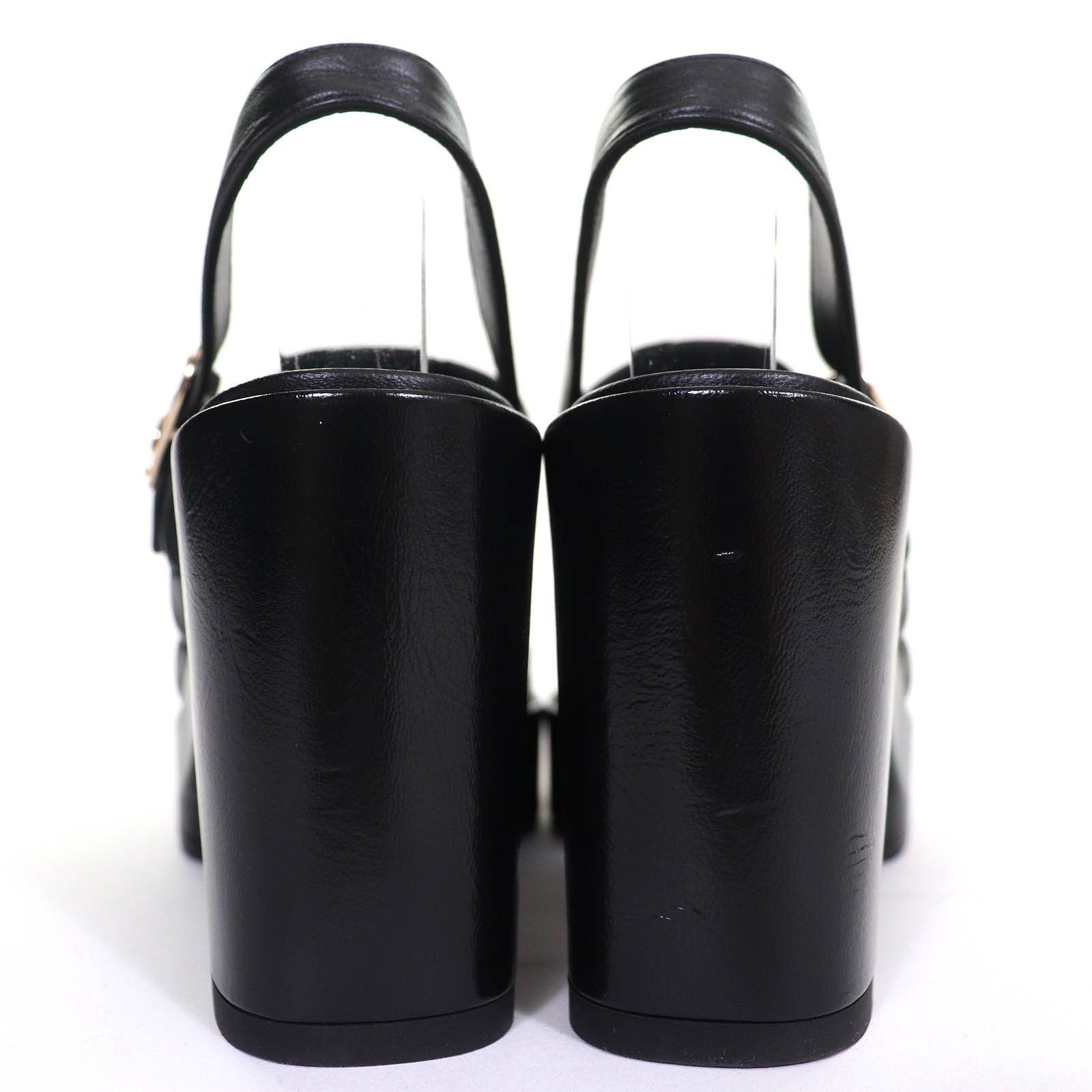 Chanel Chanel Chanel COCO Mark Matelasse Leather Sandals Leather Shoes G45567 DUTY FREE for USA Size ONE SIZE - 5 Thumbnail