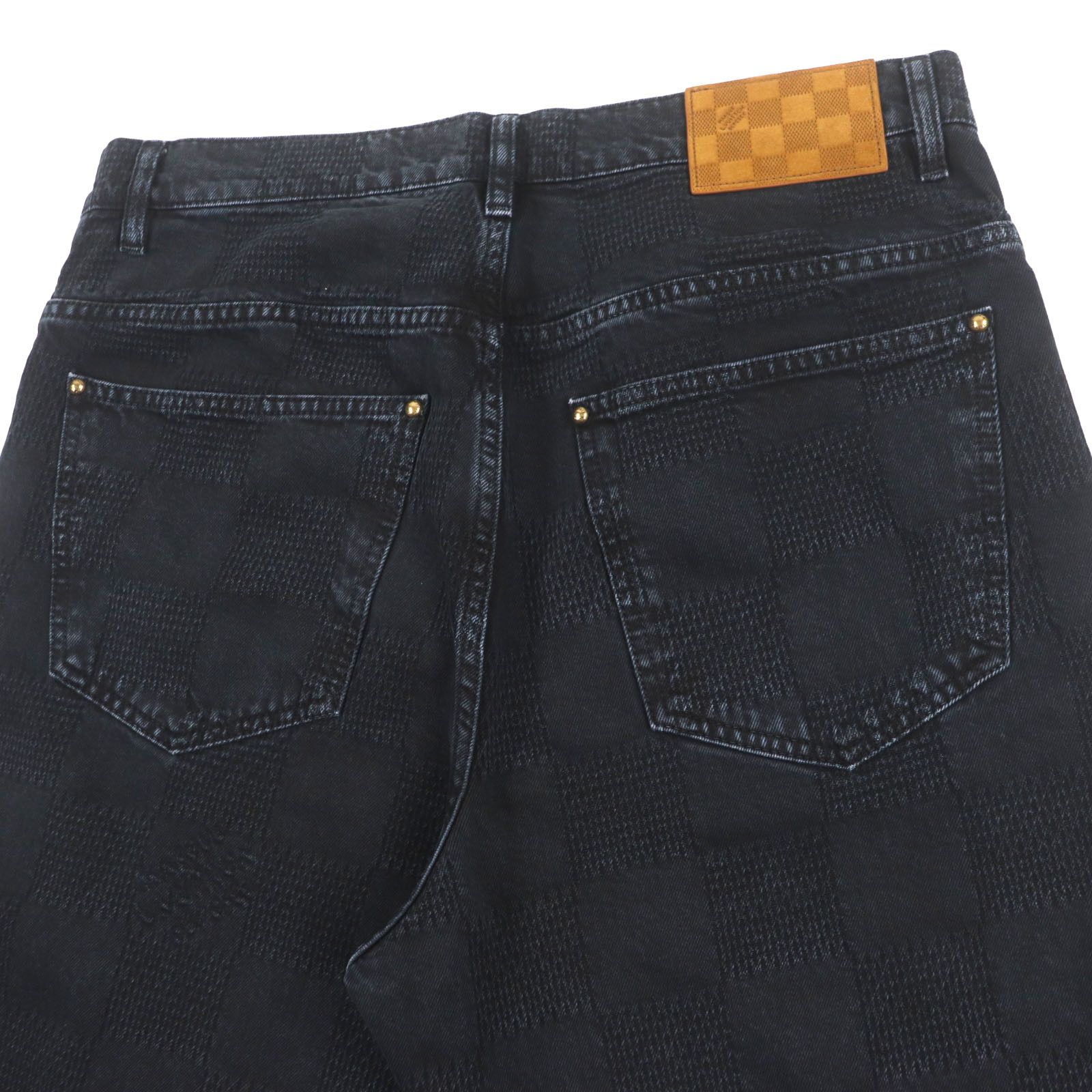 Louis Vuitton Louis Vuitton Louis Vuitton Denim Cotton Pants Cotton Pants 1AFX68 DUTY FREE for USA Size ONE SIZE - 4 Thumbnail