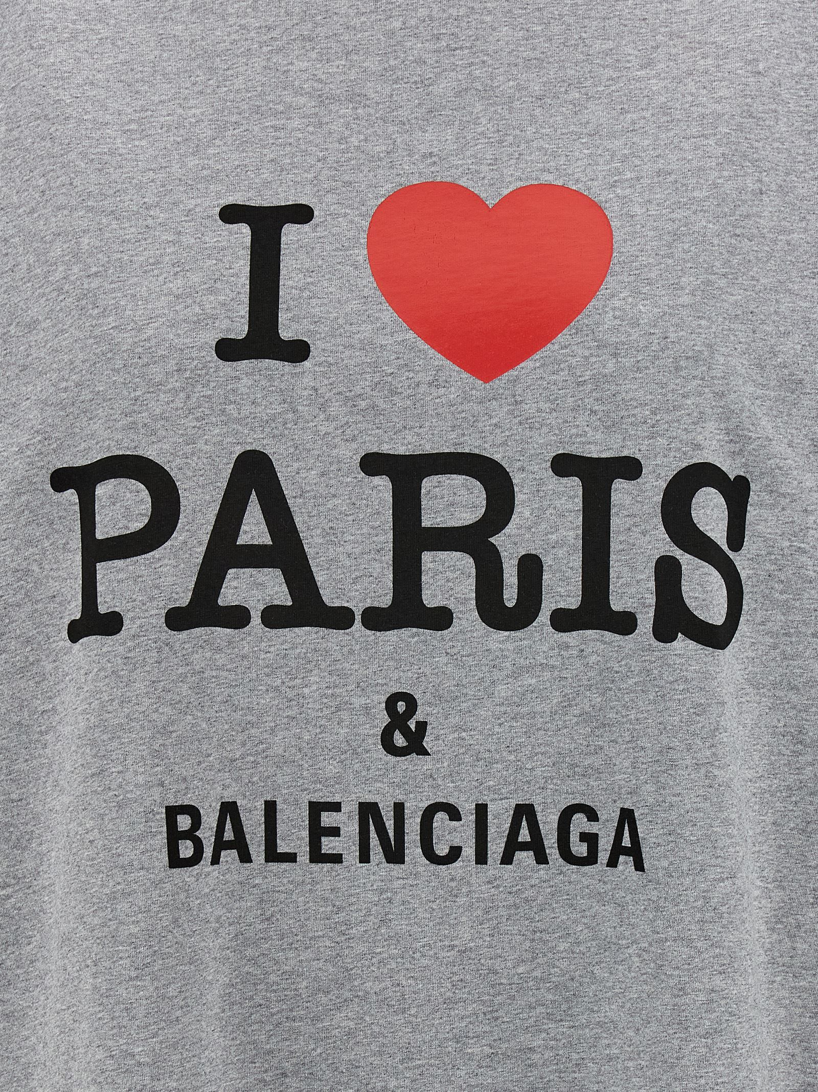 トップス BALENCIAGA ILOVE PARIS xxs Balenciaga 'I Love Paris & Balenciaga' T-Shirt | Grailed