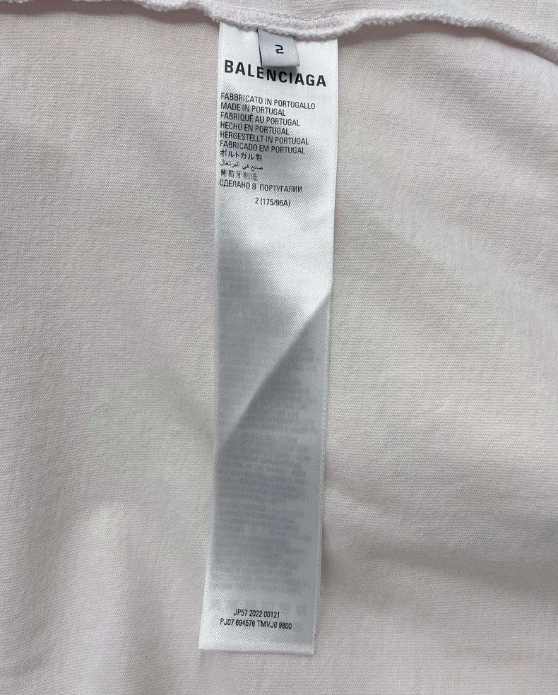 Balenciaga Balenciaga Light Pink Short Sleeve Tee - dmc Size US M / EU 48-50 / 2 - 5 Thumbnail