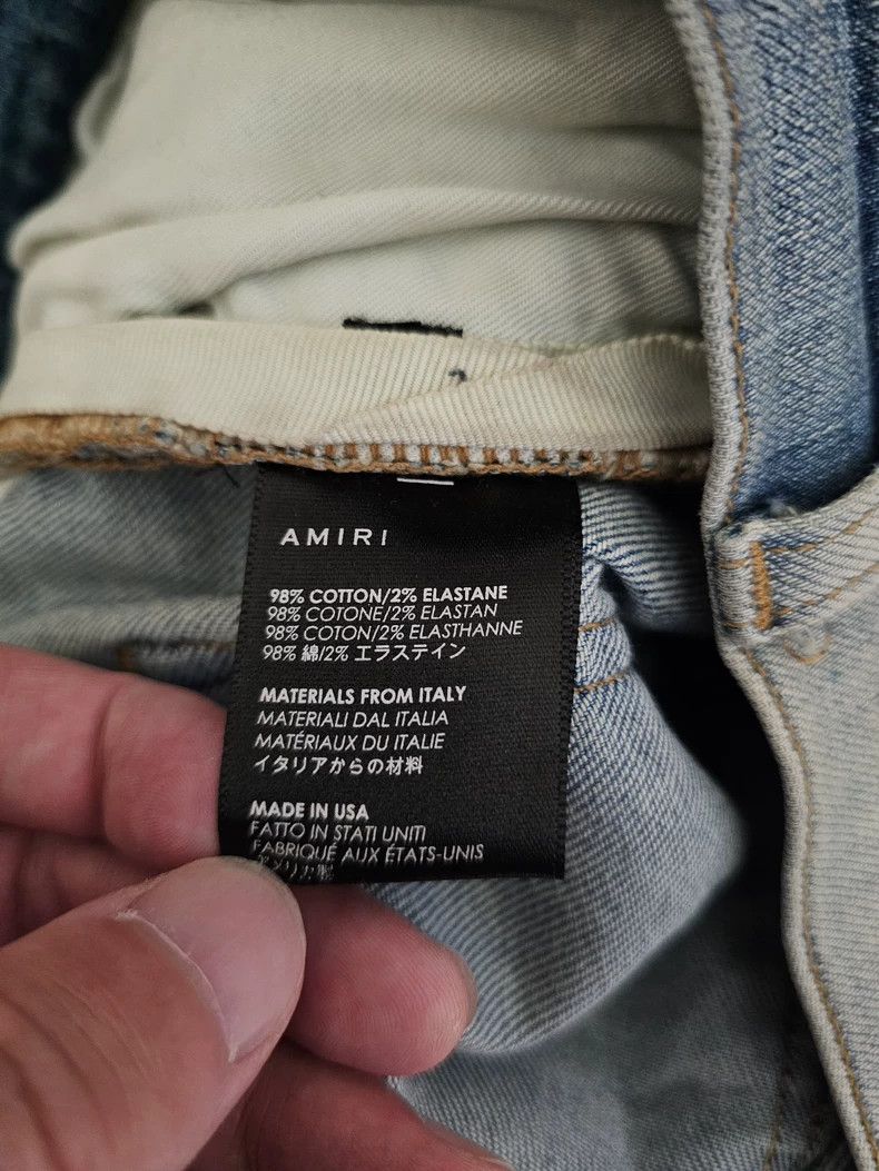 Amiri Amiri Distressed Denim Jeans - dmc Size US 31 - 7 Thumbnail