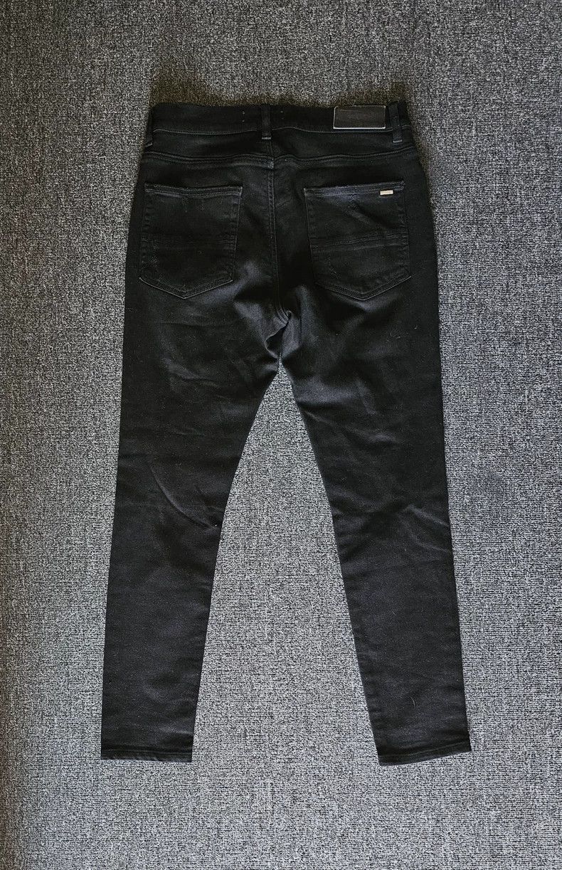 Amiri Amiri Distressed Black Denim Jeans - dmc Size US 32 / EU 48 - 4 Thumbnail