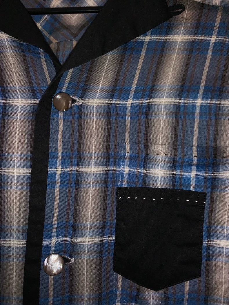 Number (N)ine Number Nine Plaid Short Sleeve Shirt - dmc Size US L / EU 52-54 / 3 - 4 Thumbnail