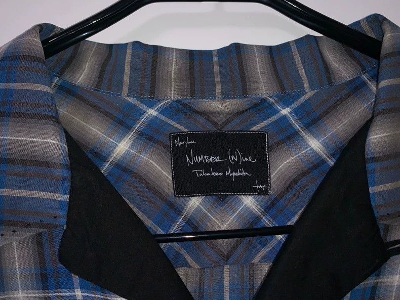 Number (N)ine Number Nine Plaid Short Sleeve Shirt - dmc Size US L / EU 52-54 / 3 - 3 Thumbnail