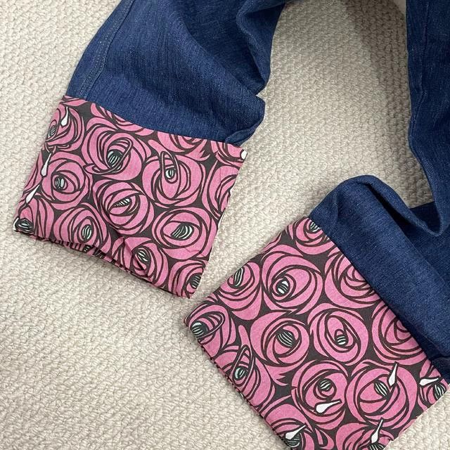Loewe Loewe Denim Jeans with Floral Cuffs - dmc Size US 36 / EU 52 - 4 Thumbnail