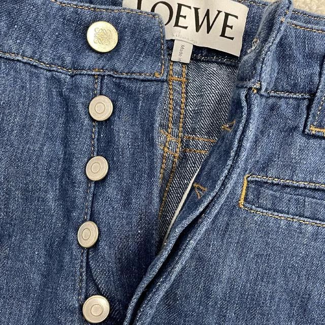 Loewe Loewe Denim Jeans with Floral Cuffs - dmc Size US 36 / EU 52 - 8 Thumbnail