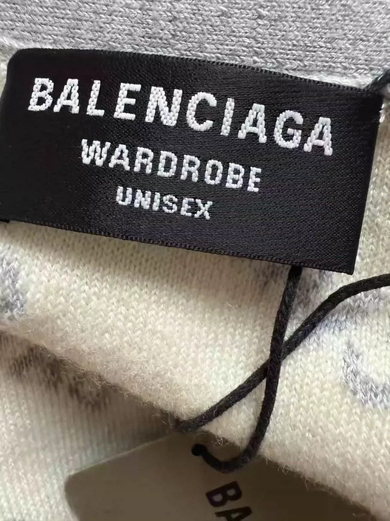 Balenciaga Balenciaga Logo Print Long Sleeve Sweater - dmc Size US M / EU 48-50 / 2 - 3 Thumbnail