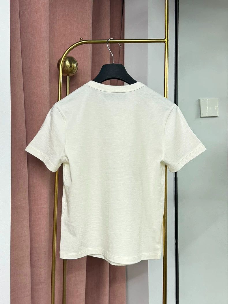 Gucci Gucci White Crystal Logo Short Sleeve T-Shirt - dmc Size US S / EU 44-46 / 1 - 4 Thumbnail
