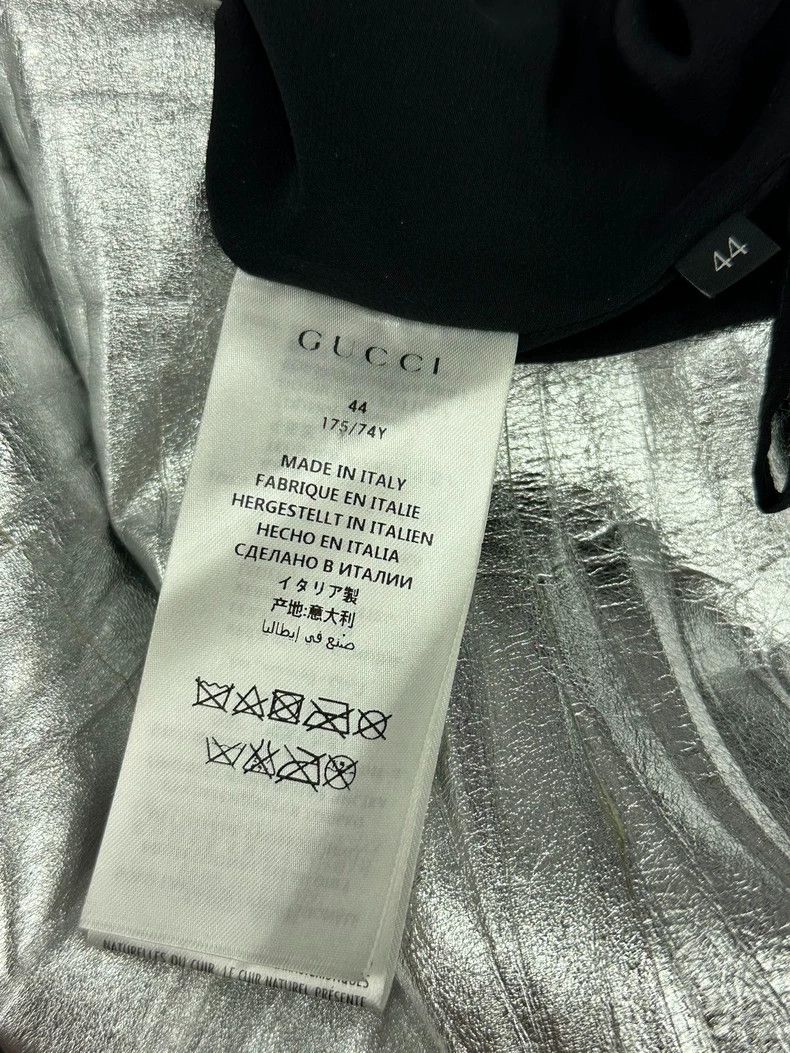 Gucci Gucci Silver Pleated Midi Skirt - dmc Size US 31 - 4 Thumbnail
