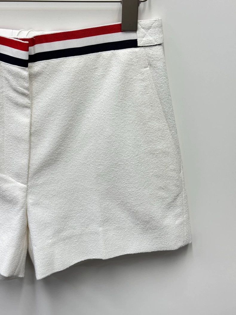 Thom Browne THOW+BROWNE White Casual Shorts - dmc Size US 38 / EU 54 - 2 Thumbnail
