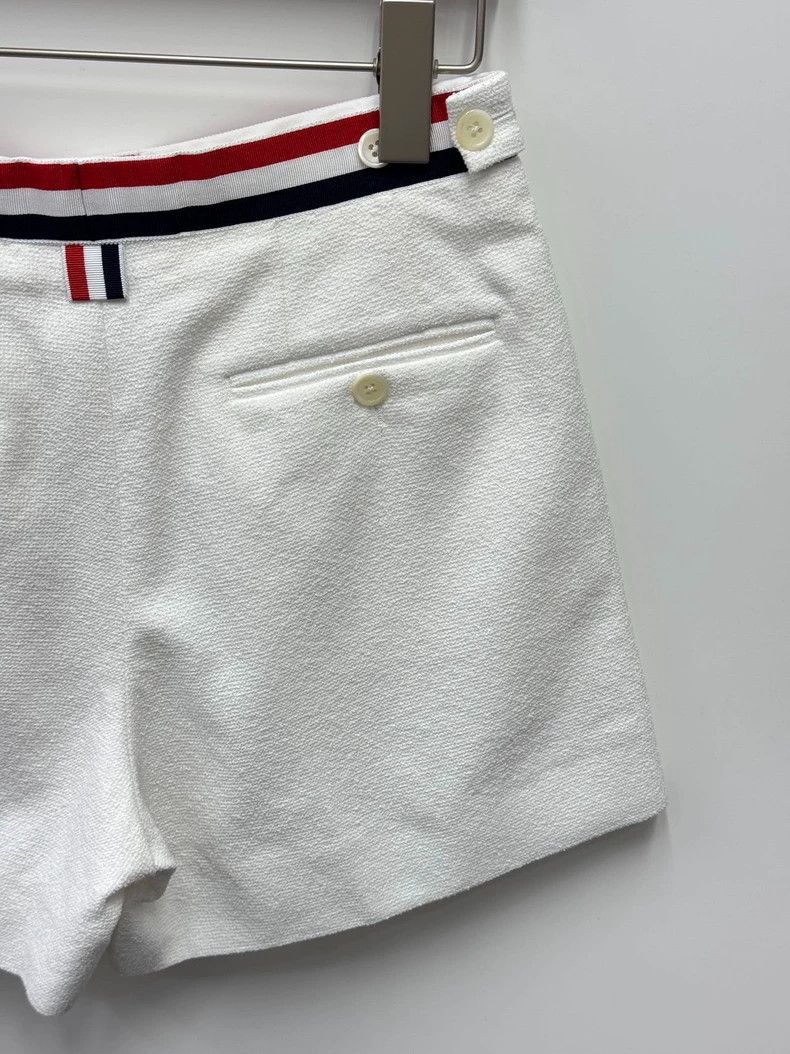 Thom Browne THOW+BROWNE White Casual Shorts - dmc Size US 38 / EU 54 - 4 Thumbnail