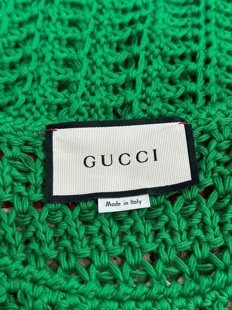Gucci Gucci Green Striped Knit Sleeveless Top - dmc Size US XS / EU 42 / 0 - 4 Thumbnail
