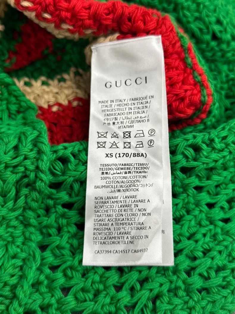 Gucci Gucci Green Striped Knit Sleeveless Top - dmc Size US XS / EU 42 / 0 - 5 Thumbnail