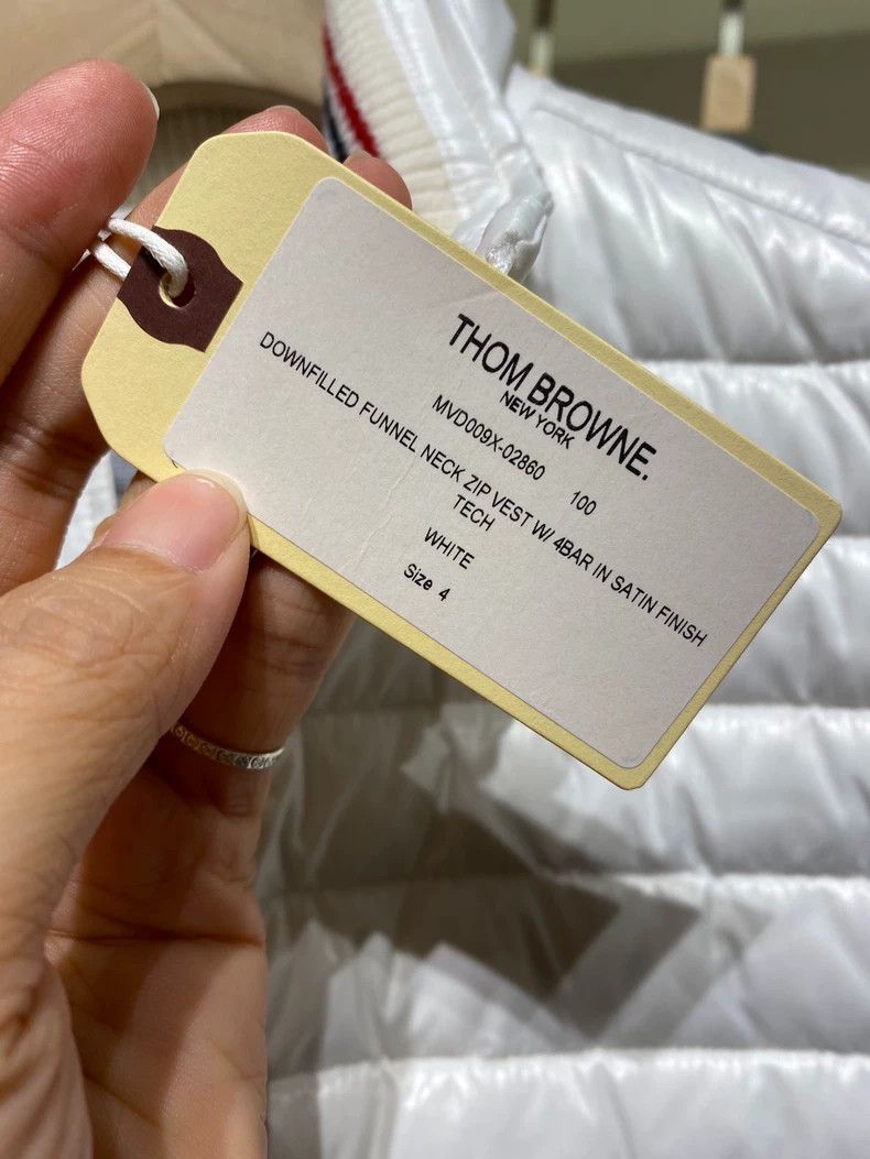Thom Browne Thom Browne Striped Quilted Vest - dmc Size US M / EU 48-50 / 2 - 2 Thumbnail