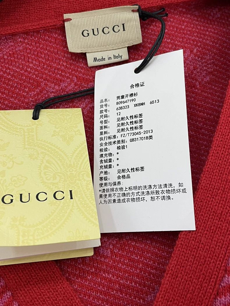 Gucci Gucci Pink Logo Knit Cardigan - dmc Size US S / EU 44-46 / 1 - 4 Thumbnail