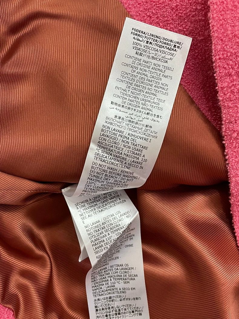 Gucci Gucci Pink Wool Coat - dmc Size US M / EU 48-50 / 2 - 6 Thumbnail