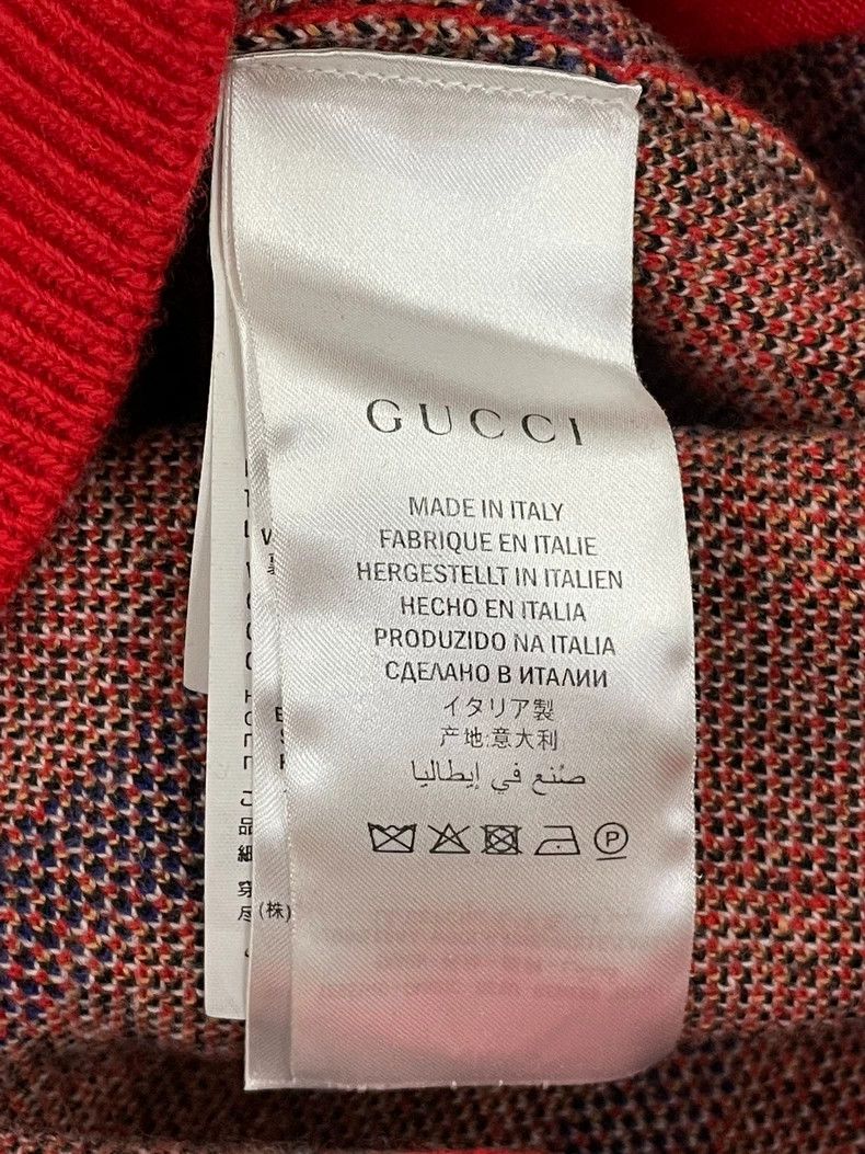 Gucci Gucci Red Pig Pattern Cardigan - dmc Size US L / EU 52-54 / 3 - 5 Thumbnail