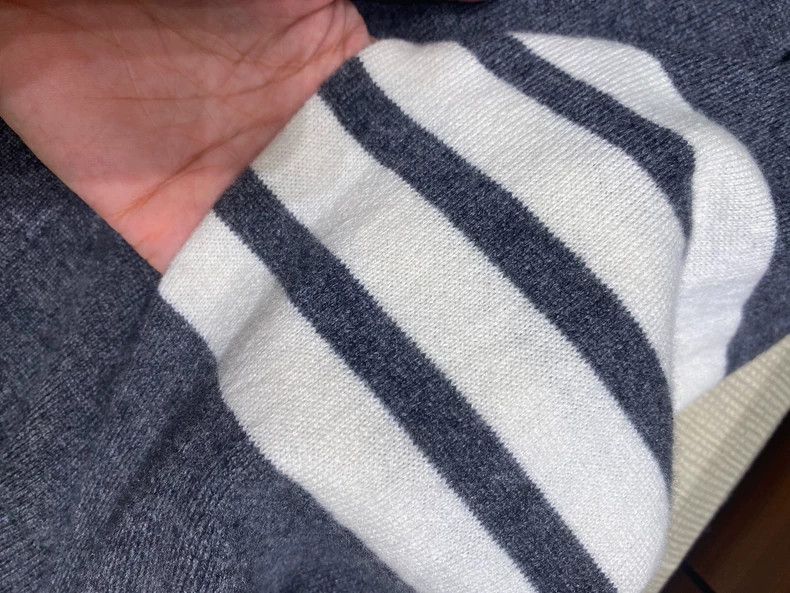 Thom Browne Thom Browne Cashmere Striped Cardigan - dmc Size US M / EU 48-50 / 2 - 3 Thumbnail
