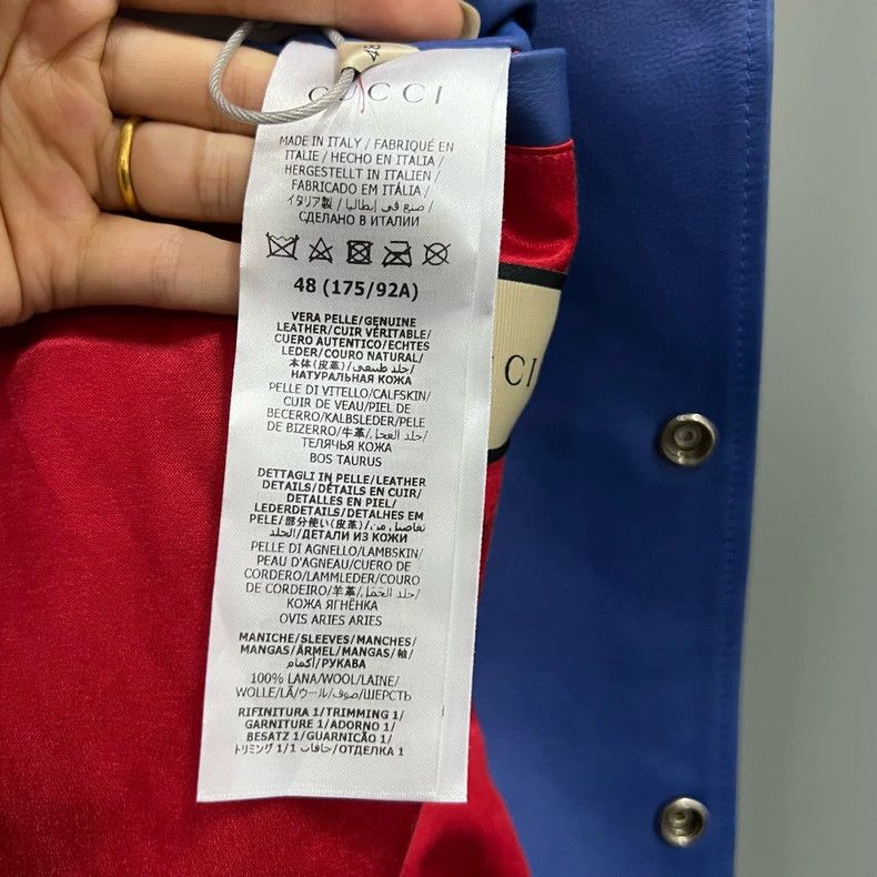 Gucci Gucci Colorblock Shiny Bomber Jacket - dmc Size US L / EU 52-54 / 3 - 6 Thumbnail