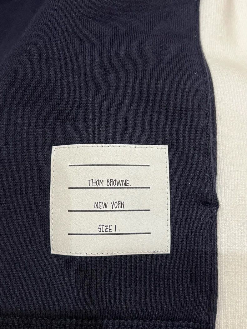 Thom Browne Thom Browne Colorblock Half-Zip Sweatshirt - dmc Size US M / EU 48-50 / 2 - 4 Thumbnail