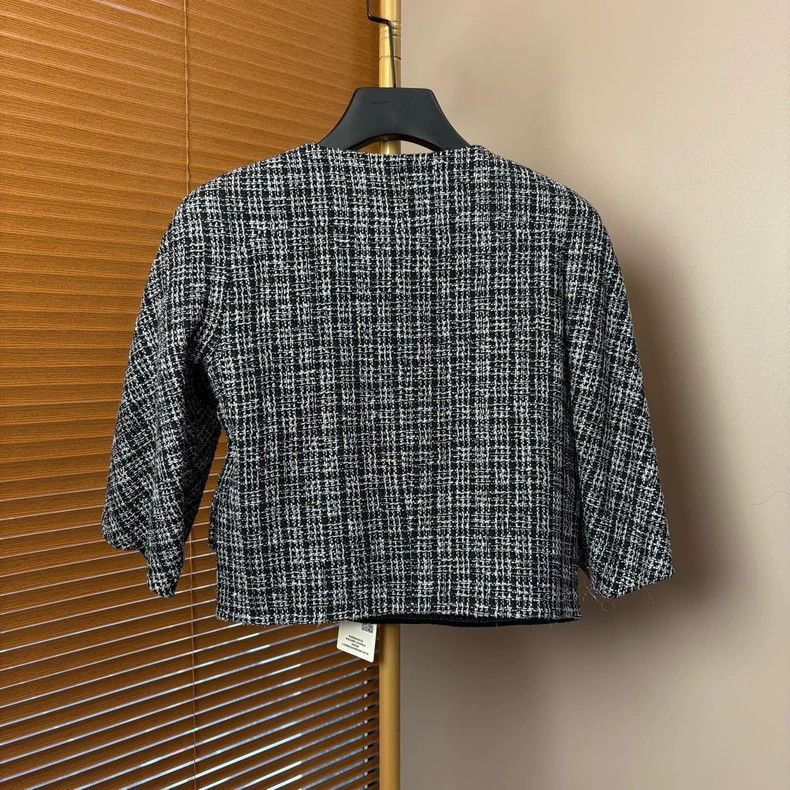 Chanel CHANEL Beach Series Tweed Jacket - dmc Size US M / EU 48-50 / 2 - 2 Thumbnail