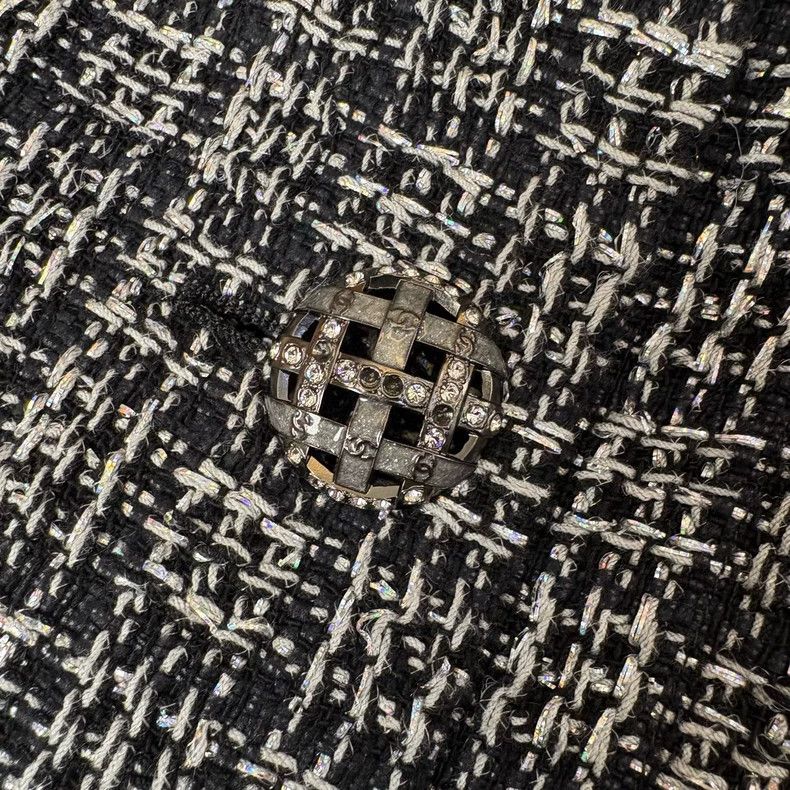Chanel CHANEL Beach Series Tweed Jacket - dmc Size US M / EU 48-50 / 2 - 4 Thumbnail