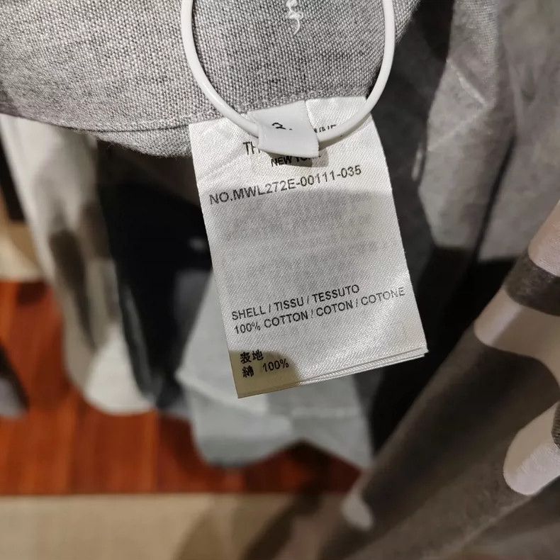 Thom Browne Thom Browne TB Cotton Button-Up Shirt - dmc Size US M / EU 48-50 / 2 - 8 Thumbnail