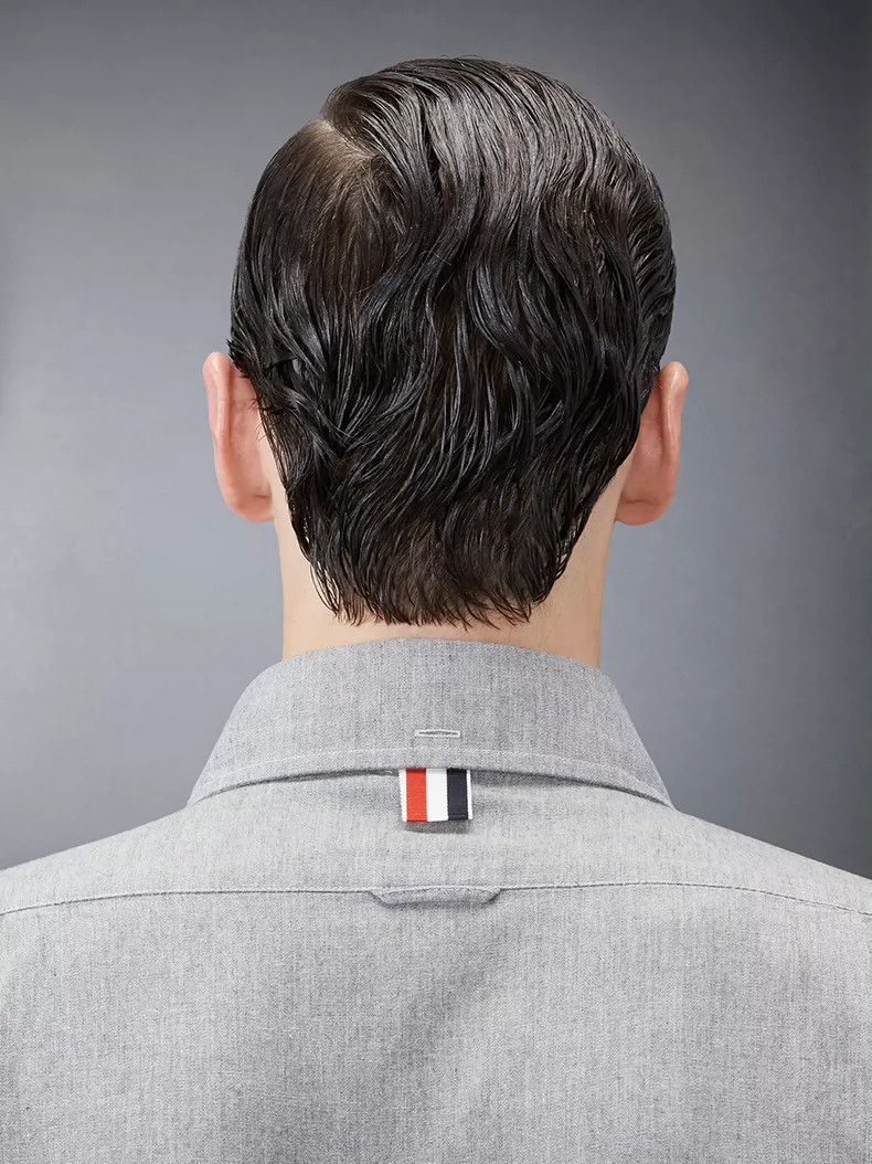 Thom Browne Thom Browne TB Cotton Button-Up Shirt - dmc Size US M / EU 48-50 / 2 - 5 Thumbnail