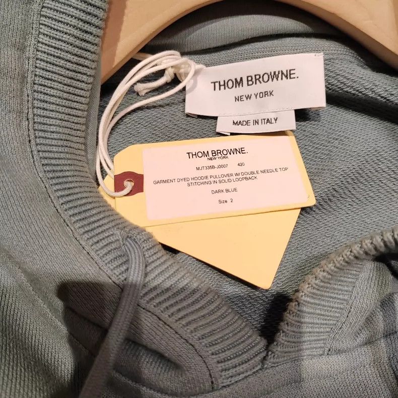 Thom Browne Thom Browne TB Hoodie - dmc Size US M / EU 48-50 / 2 - 4 Thumbnail