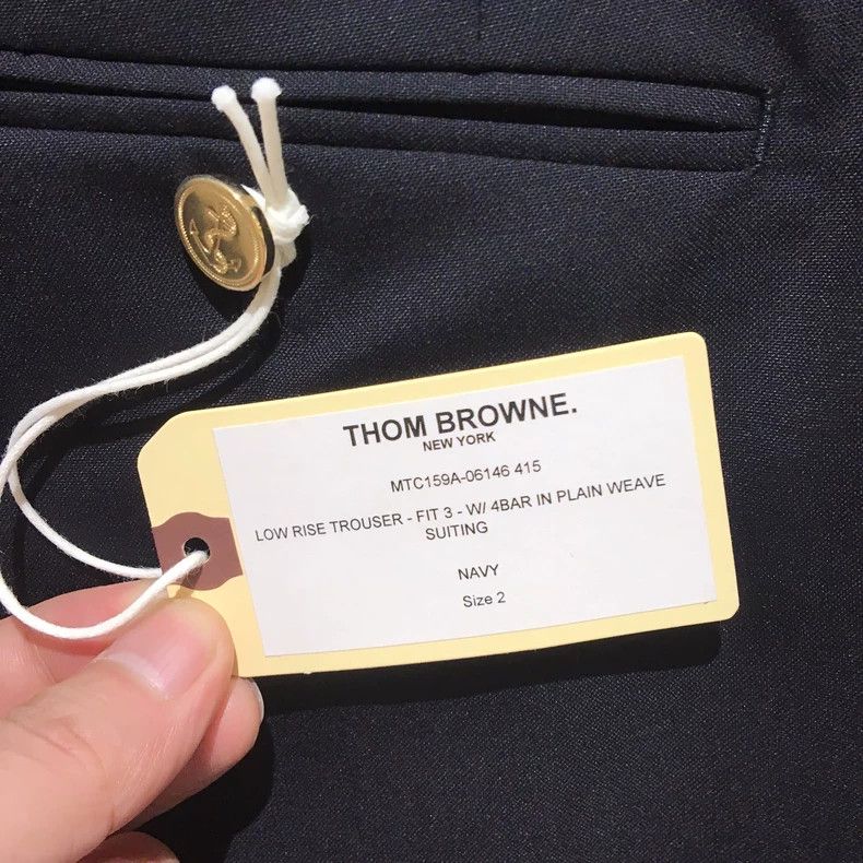 Thom Browne Thom Browne Wool Classic Stripe Trousers - dmc Size US 30 / EU 46 - 5 Thumbnail