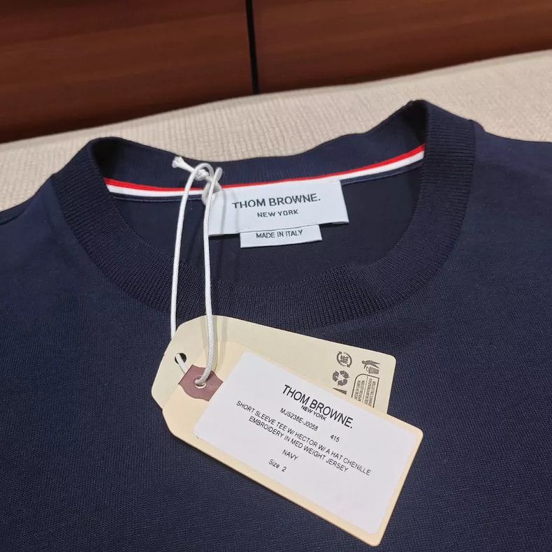 Thom Browne Thom Browne TB Embroidered Dog Head T-shirt - dmc Size US M / EU 48-50 / 2 - 4 Thumbnail