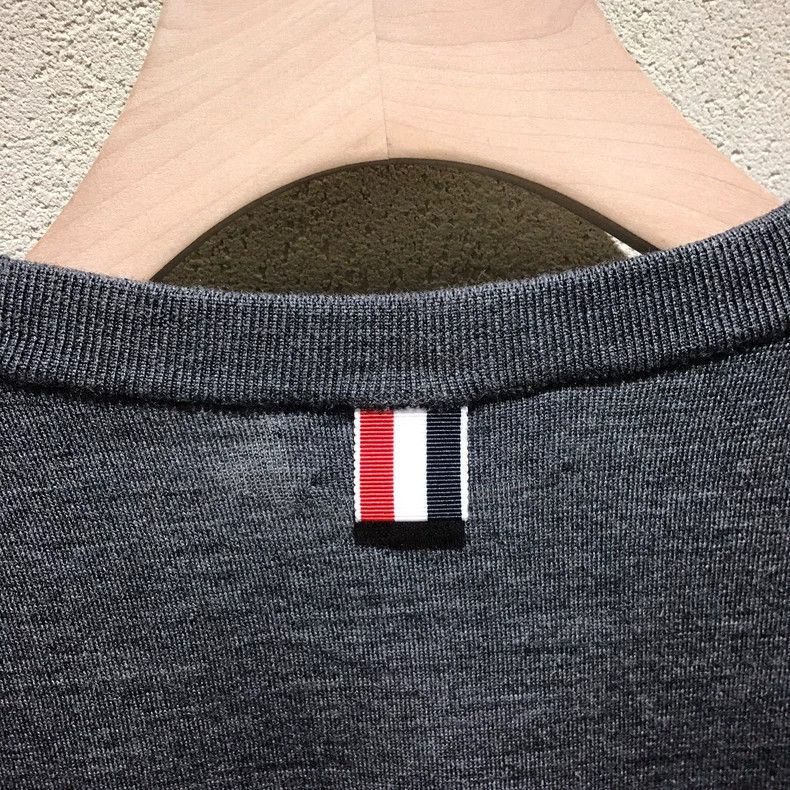 Thom Browne Thom Browne Wool Crewneck Sweater - dmc Size US M / EU 48-50 / 2 - 5 Thumbnail