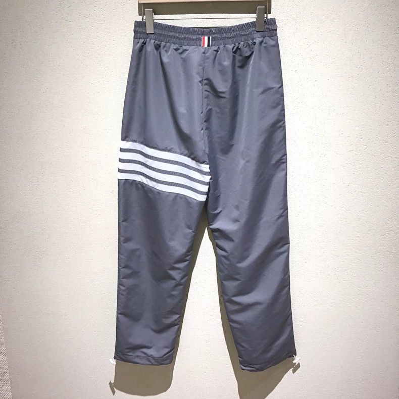 Thom Browne Thom Browne Nylon Mesh Stripe Sweatpants - dmc Size US 30 / EU 46 - 2 Thumbnail