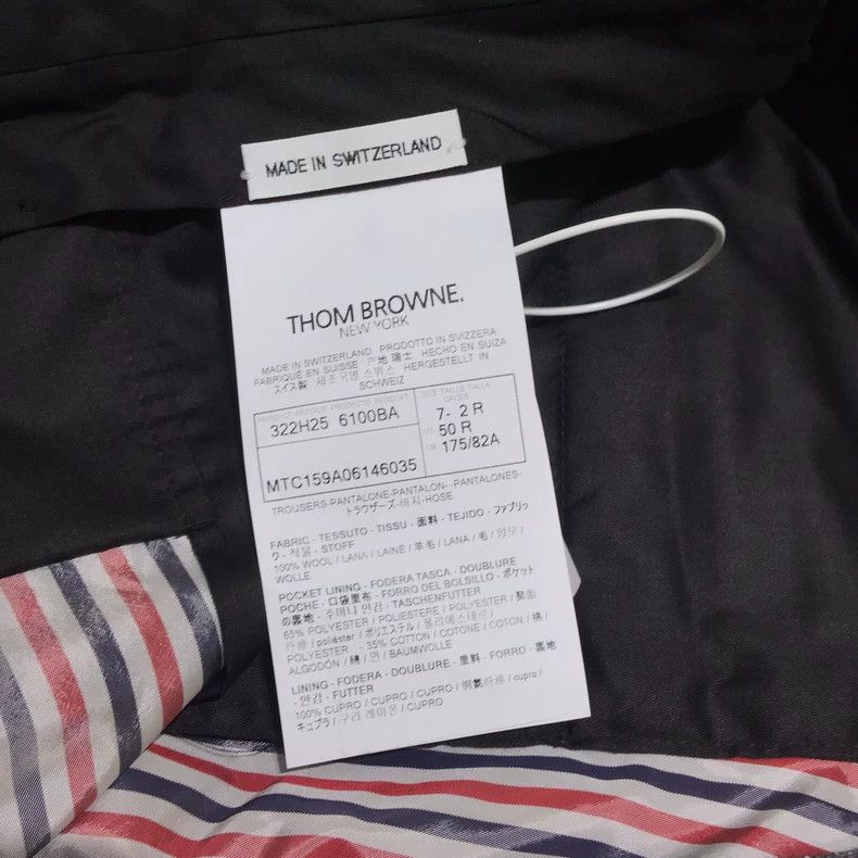 Thom Browne Thom Browne TB Wool Casual Trousers - dmc Size US 36 / EU 52 - 6 Thumbnail