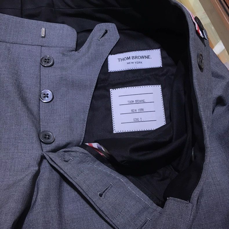 Thom Browne Thom Browne TB Wool Casual Trousers - dmc Size US 36 / EU 52 - 5 Thumbnail