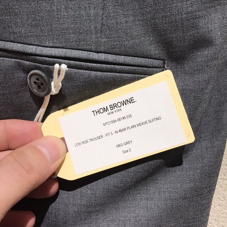 Thom Browne Thom Browne TB Wool Casual Trousers - dmc Size US 36 / EU 52 - 4 Thumbnail