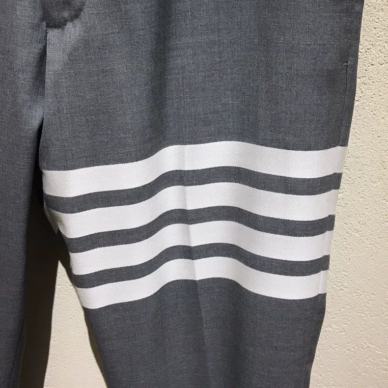 Thom Browne Thom Browne TB Wool Casual Trousers - dmc Size US 36 / EU 52 - 2 Thumbnail
