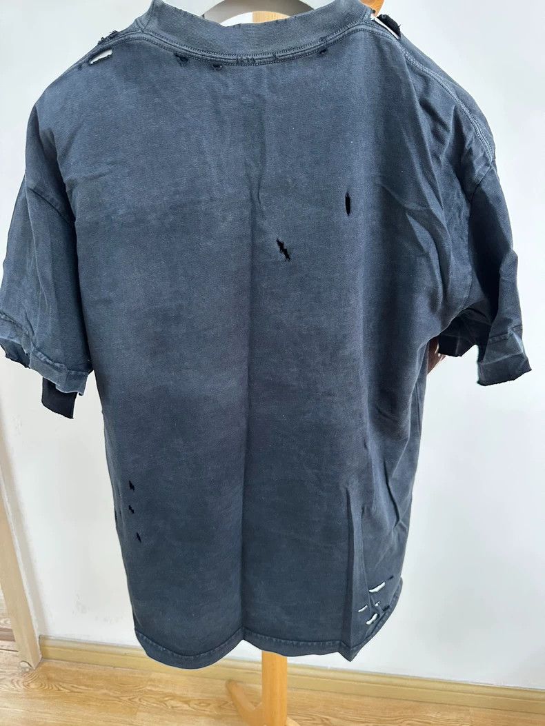 Balenciaga Balenciaga Black BB Logo Short Sleeve - dmc Size US S / EU 44-46 / 1 - 2 Thumbnail