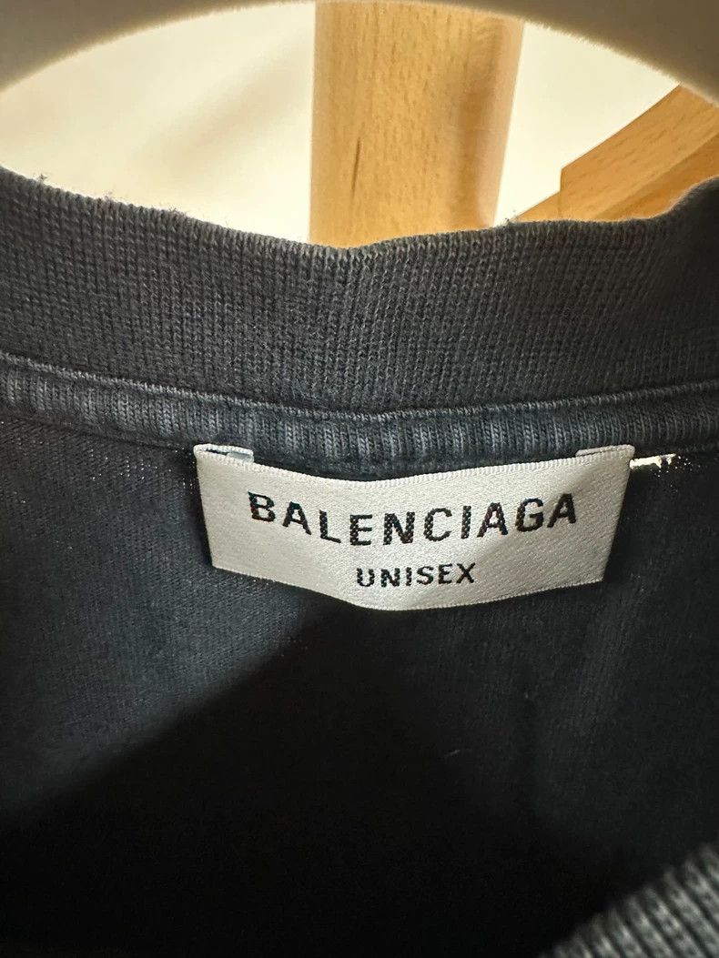 Balenciaga Balenciaga Black BB Logo Short Sleeve - dmc Size US S / EU 44-46 / 1 - 4 Thumbnail