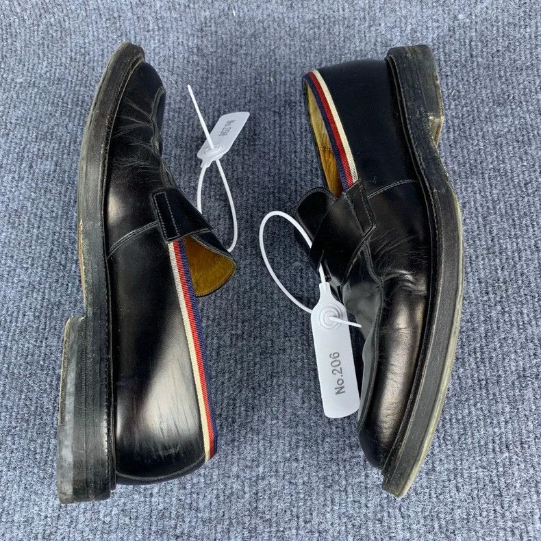 Gucci Gucci Black Leather Formal Shoes - dmc Size US 7.5 / EU 40-41 - 7 Thumbnail