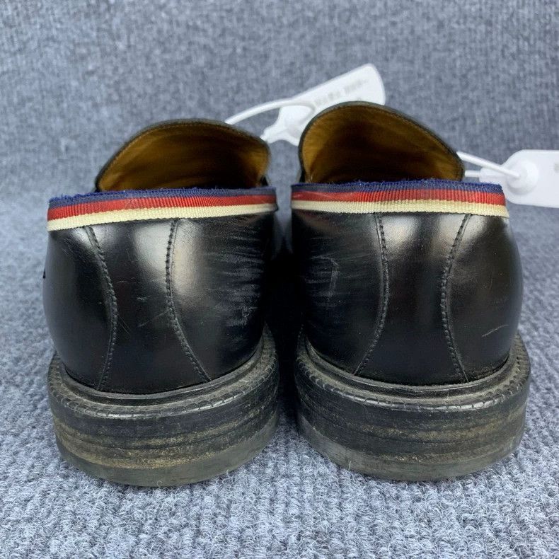 Gucci Gucci Black Leather Formal Shoes - dmc Size US 7.5 / EU 40-41 - 4 Thumbnail