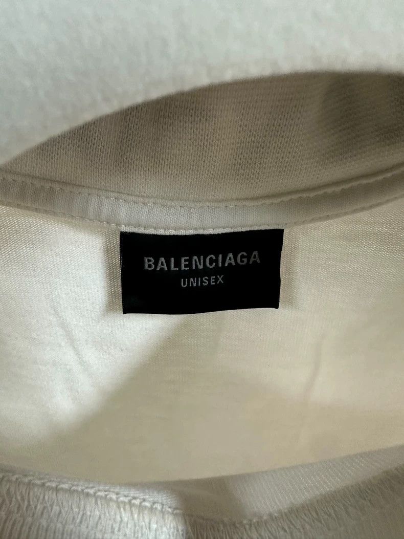 Balenciaga Balenciaga Heart Print Short Sleeve T-shirt - dmc Size US XS / EU 42 / 0 - 3 Thumbnail