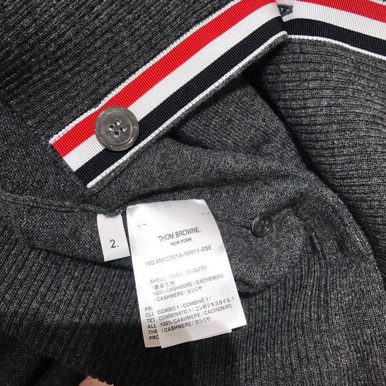 Thom Browne Thom Browne TB Cashmere Cardigan - dmc Size US M / EU 48-50 / 2 - 7 Thumbnail